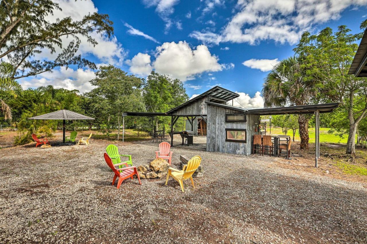 Authentic Clewiston Home With Outdoor Game Room Exteriér fotografie