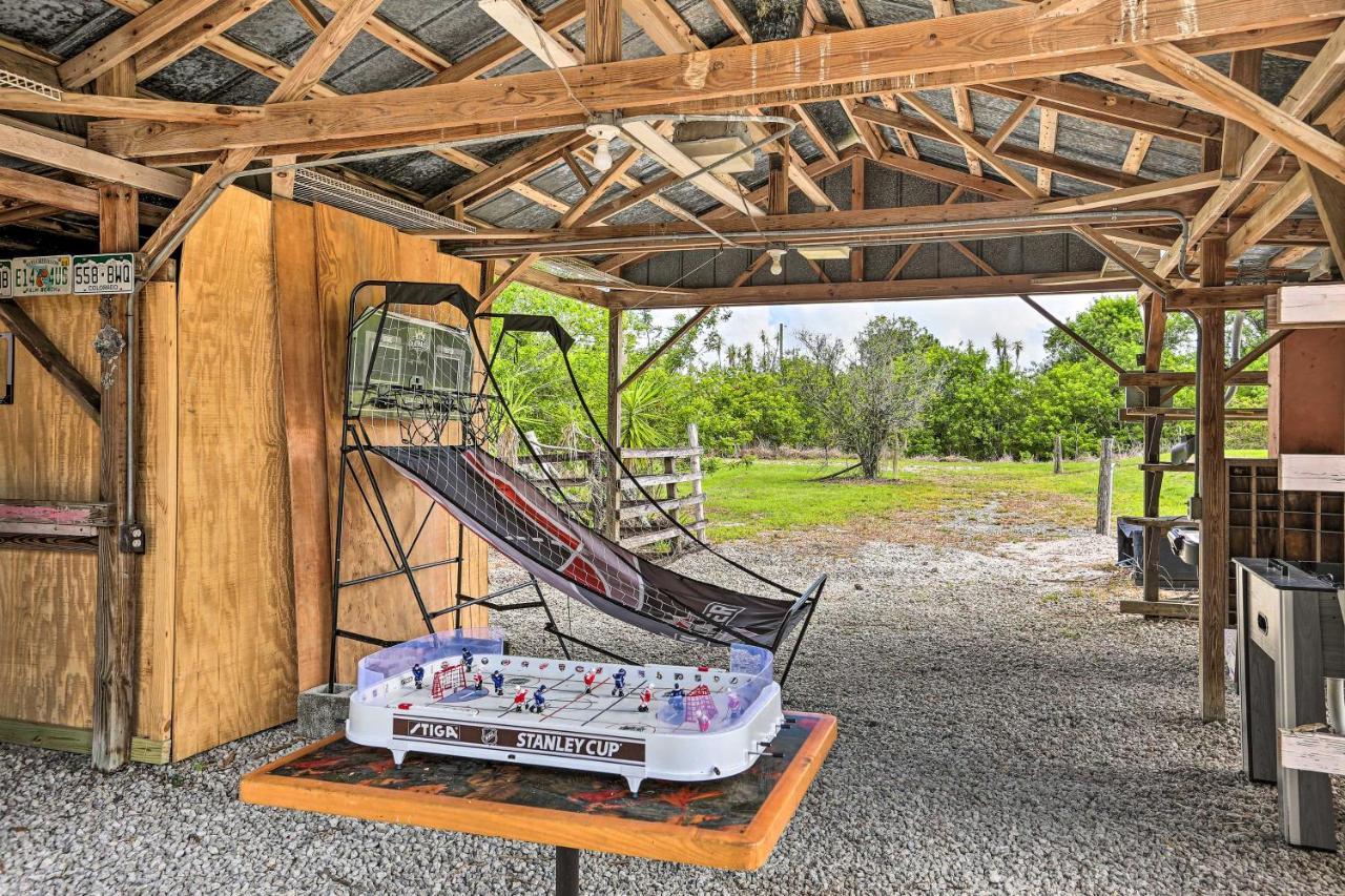 Authentic Clewiston Home With Outdoor Game Room Exteriér fotografie