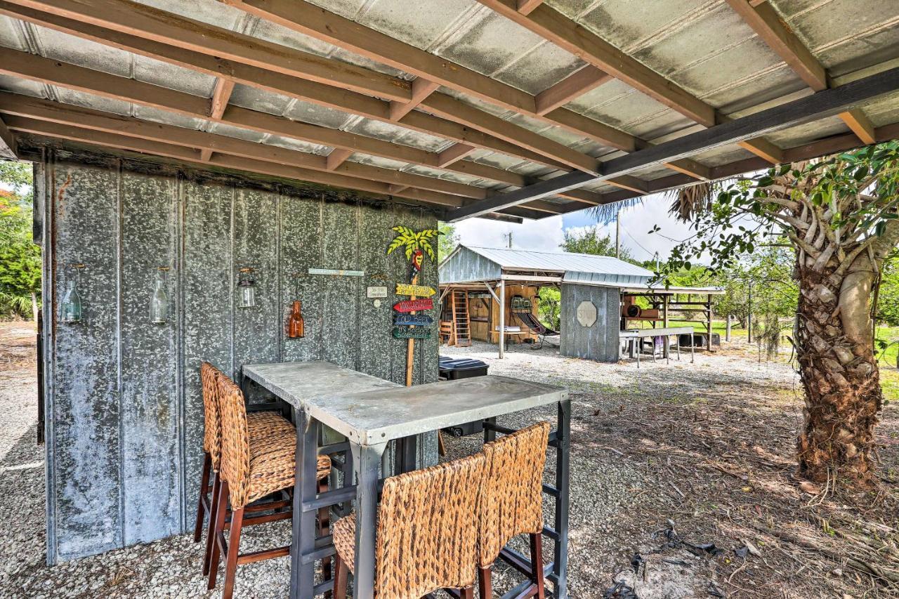 Authentic Clewiston Home With Outdoor Game Room Exteriér fotografie